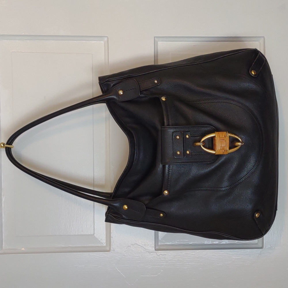 Ferragamo Pebble Leather Tote Bag